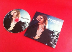 Конверты для CD (вырубка, матовая ламинация), печать на CD 