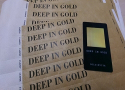 deep in gold